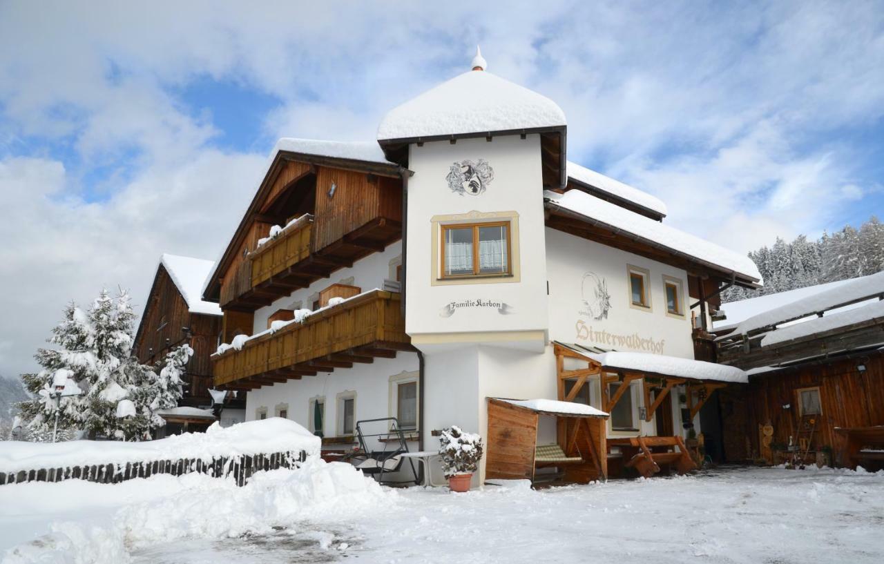 Zimmer - Hinterwalderhof Panzió Rio di Pusteria Kültér fotó